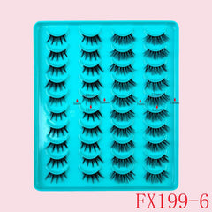 Natural Thick and Curled 6D False Eyelashes Multipack