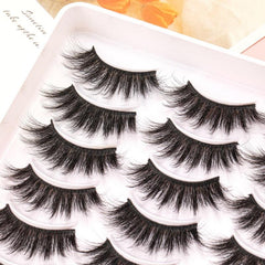 Natural Thick and Curled 6D False Eyelashes Multipack
