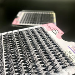 280Pcs 40D D Curl Lashes Extensions 9-16mm DIY False Eye