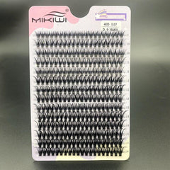 280Pcs 40D D Curl Lashes Extensions 9-16mm DIY False Eye