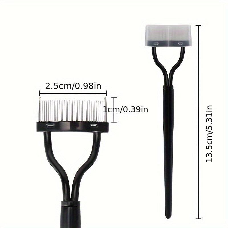 Eyelash Steel Comb Dense Toothed Separator
