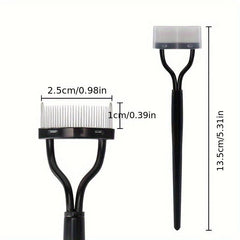 Eyelash Steel Comb Dense Toothed Separator
