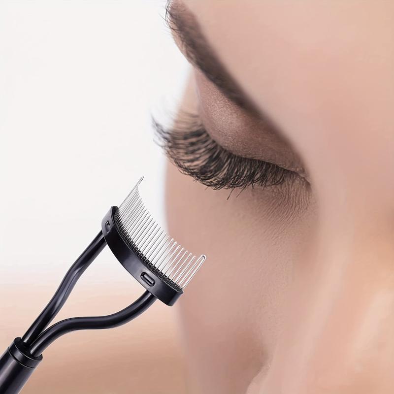 Eyelash Steel Comb Dense Toothed Separator
