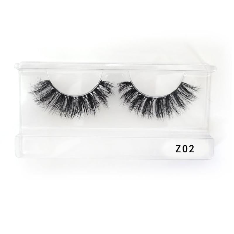 Fluffy 20mm Messy False Eyelashes for Natural Look