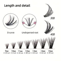 Thick Self Grafting Eyelashes Large Capacity False Lashes Extension