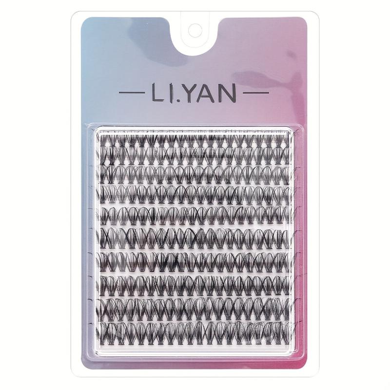 200Pcs C Curling Cluster Lashes 30D Individual Lashes DIY Kit 0.07 10-16mm