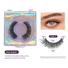 Vegan Faux 3D Mink Lashes Wispy Fluffy Lightweight Cruelty Free