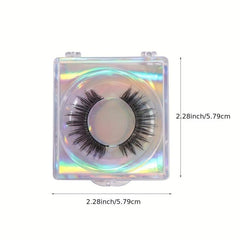 Vegan Faux 3D Mink Lashes Wispy Fluffy Lightweight Cruelty Free