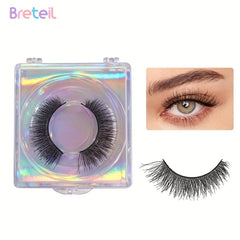 Vegan Faux 3D Mink Lashes Wispy Fluffy Lightweight Cruelty Free