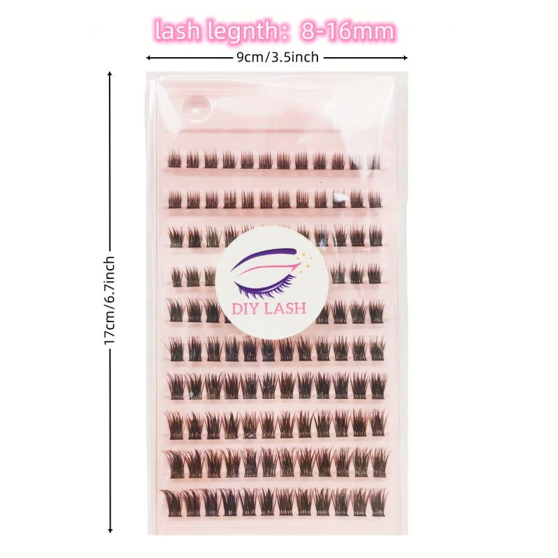 280 Pcs Cluster Lashes Self Grafting DIY False Eyelashes Single Cluster