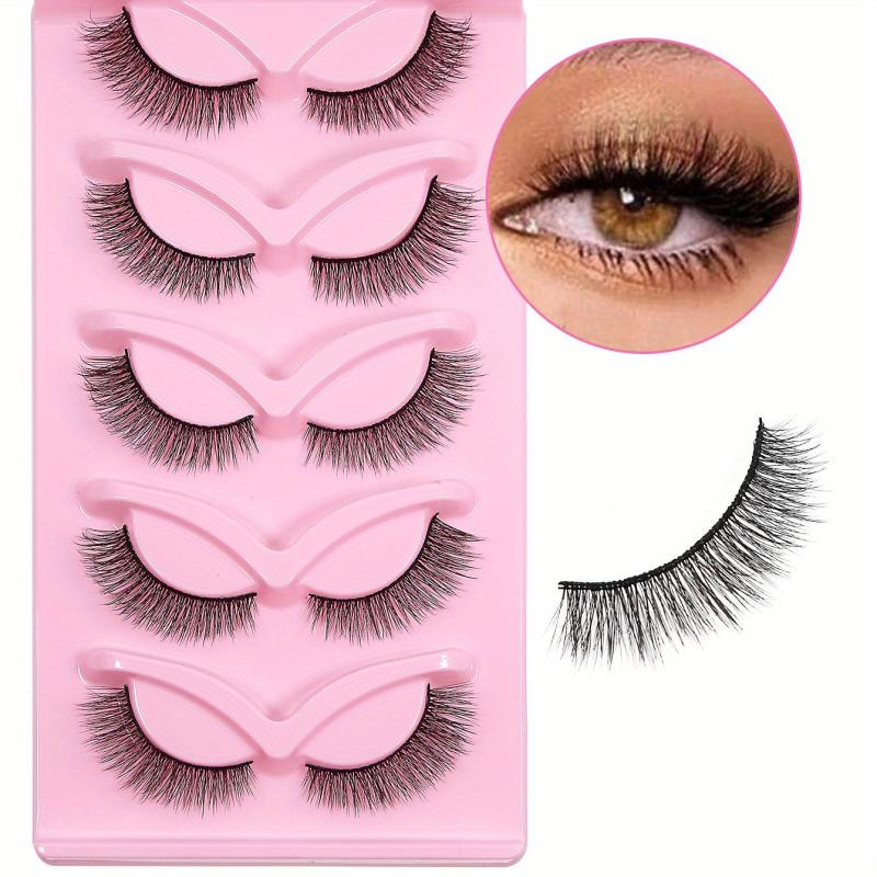 3D Natural False Eyelashes Fluffy Slender Volume Lashes