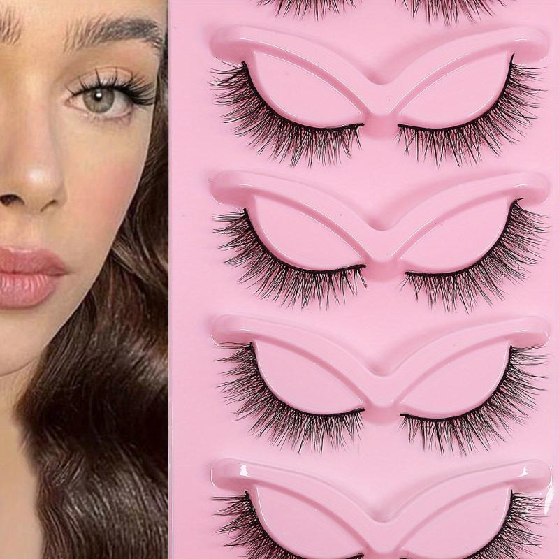 3D Natural False Eyelashes Fluffy Slender Volume Lashes