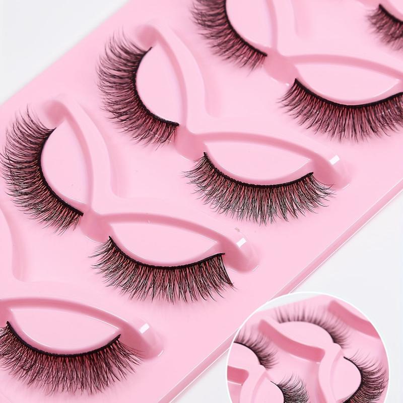 3D Natural False Eyelashes Fluffy Slender Volume Lashes