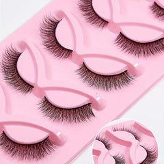 3D Natural False Eyelashes Fluffy Slender Volume Lashes