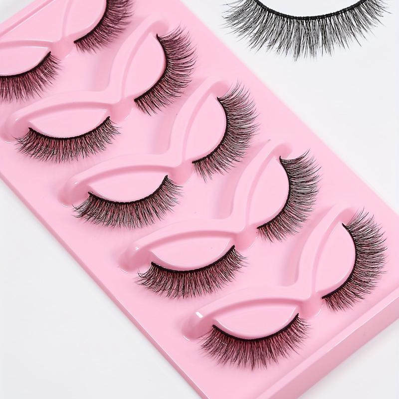 3D Natural False Eyelashes Fluffy Slender Volume Lashes