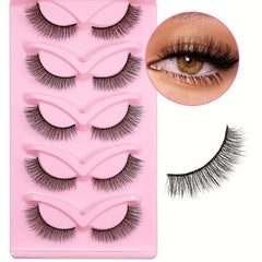 3D Natural False Eyelashes Fluffy Slender Volume Lashes