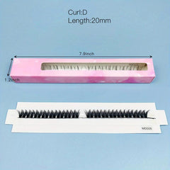 Wispy Lash Clusters D Curling Volume Individual Lashes D 8 25mm