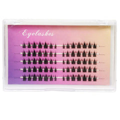 Halloween False Eyelashes Segmented Ductility 3D Effect Long-lasting Soft