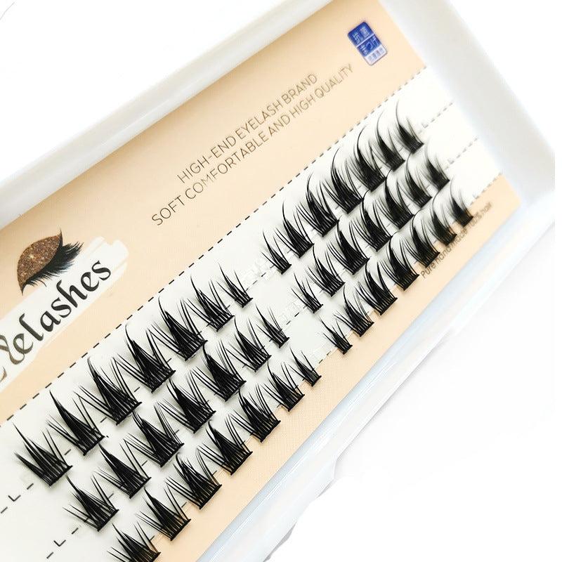 Halloween False Eyelashes Segmented Ductility 3D Effect Long-lasting Soft