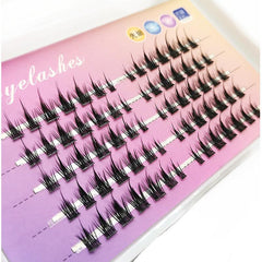 Halloween False Eyelashes Segmented Ductility 3D Effect Long-lasting Soft
