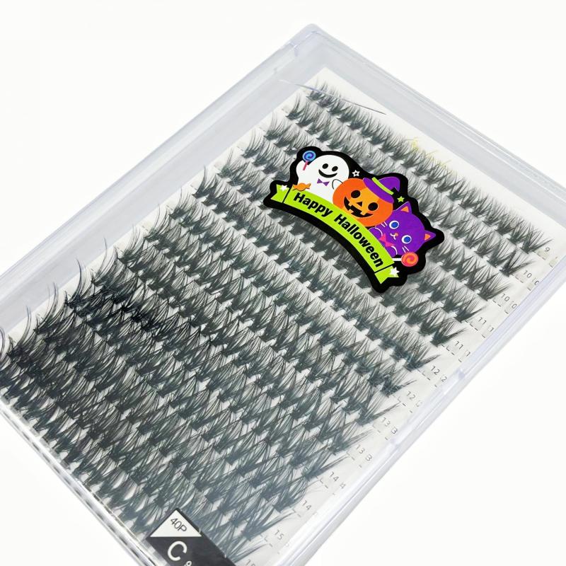 DIY Eye Lashes Extensions Cluster Eyelashes Mixed Length False Eyelashes