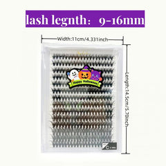 DIY Eye Lashes Extensions Cluster Eyelashes Mixed Length False Eyelashes