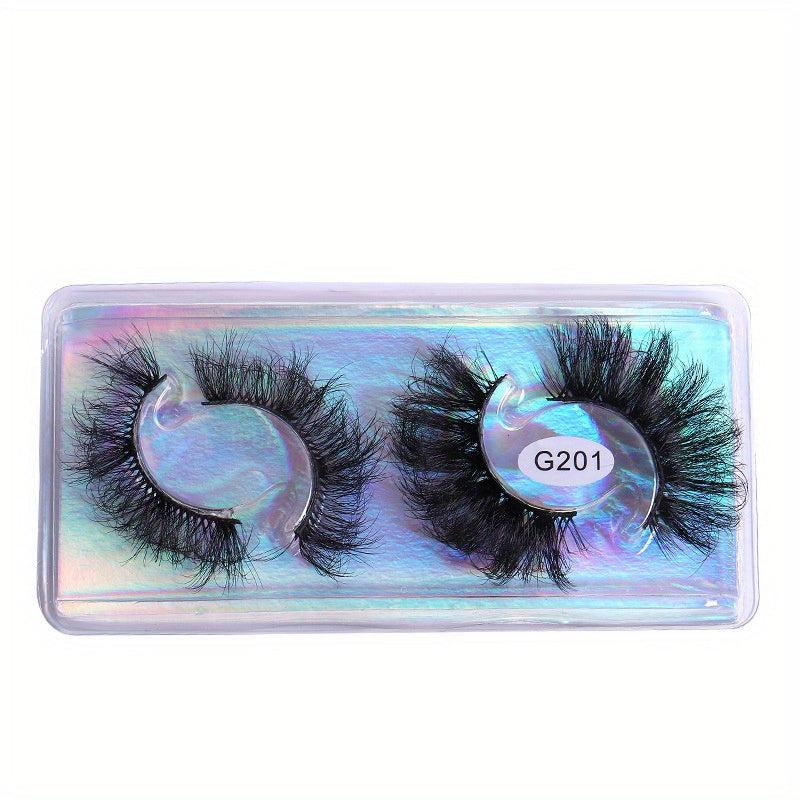 Fluffy 8D Faux Mink Lashes for Stage Party and Daily Use