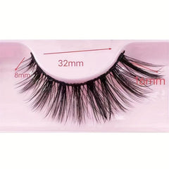 5 Pairs Natural Cross False Eyelashes Eye End Lengthening