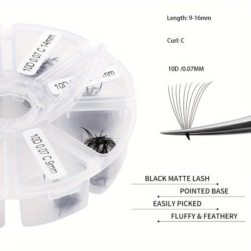 Premade Fans Cluster Lashes Extension 500 Pcs 1000 Pcs