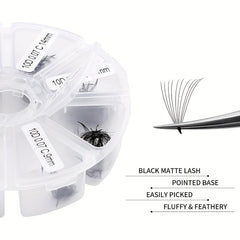 Premade Fans Cluster Lashes Extension 500 Pcs 1000 Pcs