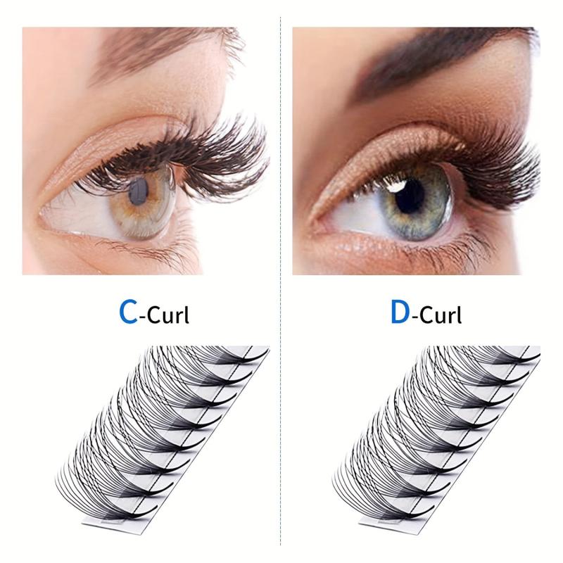 Premade Fans Cluster Lashes Extension 500 Pcs 1000 Pcs
