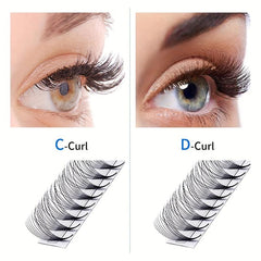 Premade Fans Cluster Lashes Extension 500 Pcs 1000 Pcs