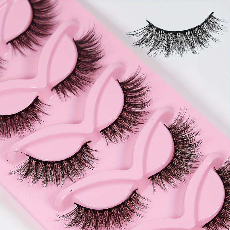 3D Thick False Eyelashes Lengthening Volume Lashes Wispy Curling