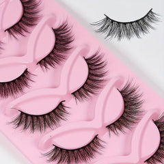3D Thick False Eyelashes Lengthening Volume Lashes Wispy Curling