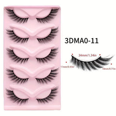 Cat Eye Style False Eyelashes 3D Curl Eyelashes Natural Lashes