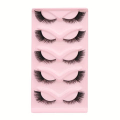 Cat Eye Style False Eyelashes 3D Curl Eyelashes Natural Lashes