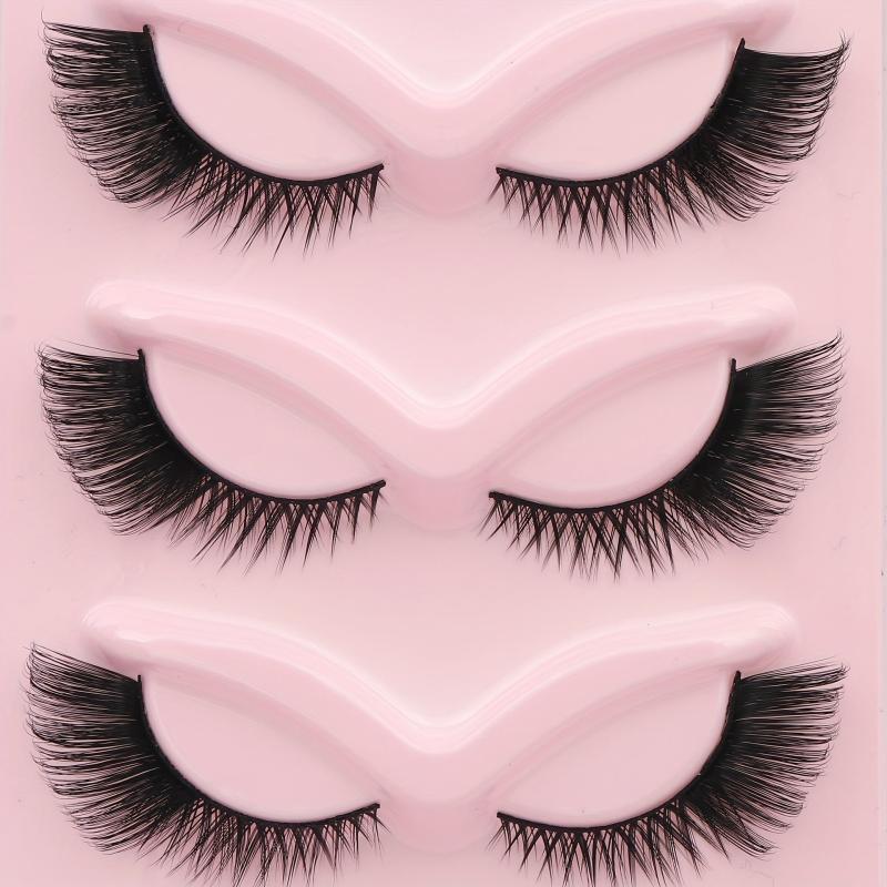 Cat Eye Style False Eyelashes 3D Curl Eyelashes Natural Lashes