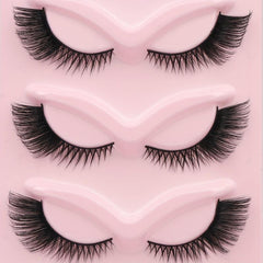 Cat Eye Style False Eyelashes 3D Curl Eyelashes Natural Lashes