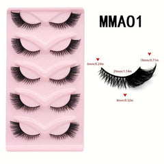 Cat Eye Style False Eyelashes 3D Curl Eyelashes Natural Lashes