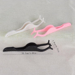 6pcs False Eyelashes Tweezer Portable Applicator For Magnetic Lashes