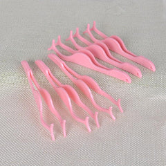 6pcs False Eyelashes Tweezer Portable Applicator For Magnetic Lashes