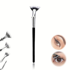 Mascara Fan Brush Lash Wand for Lifted Effects and Lower Lashes Enhancement