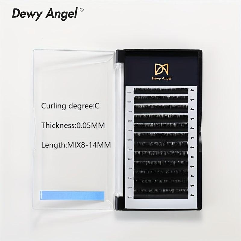 Individual Natural Curling Thick Grafting Lashes Extension
