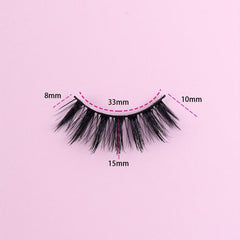 5 Pairs 8D Fluffy Wispy Eyelashes Natural Volume Crisscross Lashes Extension