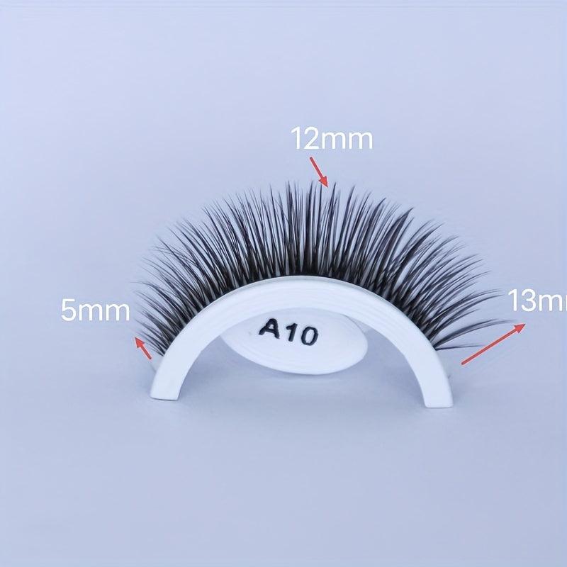 Self-Adhesive Reusable False Eyelashes Naturally Fluffy No Glue Needed