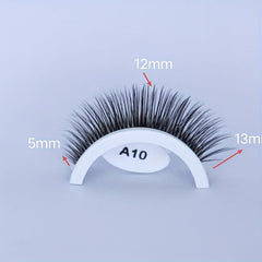 Self-Adhesive Reusable False Eyelashes Naturally Fluffy No Glue Needed