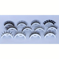 Self-Adhesive Reusable False Eyelashes Naturally Fluffy No Glue Needed
