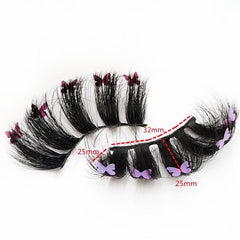 25mm 5D Butterfly Lashes Fluffy Long Lash