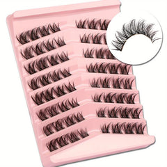 False Eyelashes Kits Fluffy Faux Mink Manga Moisturizing Look
