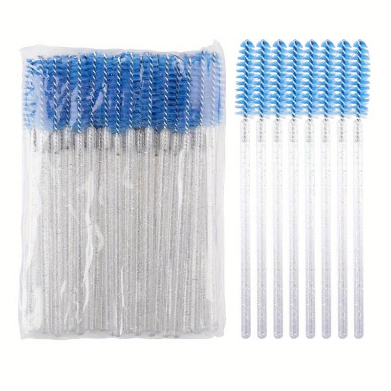 50PCS Eyelash Brush Mascara Wands Makeup Brushes Applicators Kits